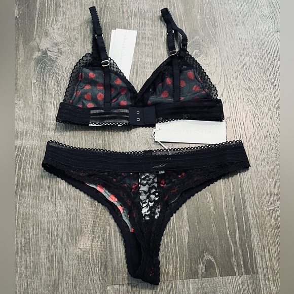 Stella McCartney**Heart ❤️ Bra + Underwear SET***$289 - Picture 8 of 11